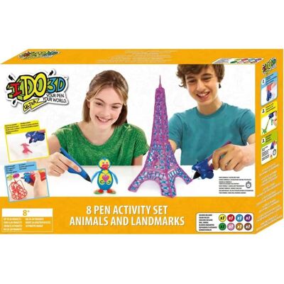 ICETOOLZ Ido3d Ultra - Kit de dessin 3D avec gel à séchage rapide - Publicité ICETOOLZ Ido3d Ultra - Kit de dessin 3D avec gel à séchage rapide - Publicité