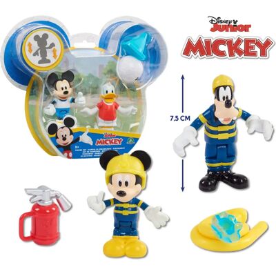 Figurine Jouet Enfant Disney Junior MCC04 - Mickey Articulé - Publicité Figurine Jouet Enfant Disney Junior MCC04 - Mickey Articulé - Publicité