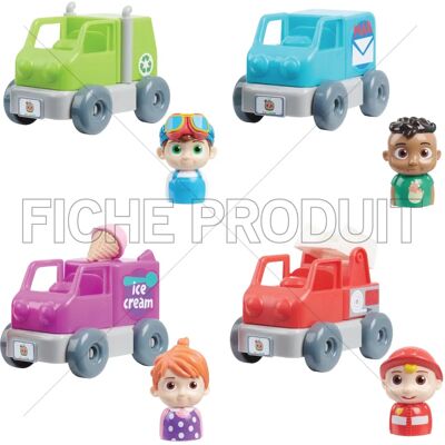CoComelon CCM13 speelvoertuig - Educatief speelgoed voor kinderen 18+ maanden CoComelon CCM13 speelvoertuig - Educatief speelgoed voor kinderen 18+ maanden