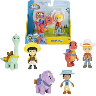 Figurinha de brinquedo Dino Ranch da Giochi Preziosi - Série Dino Ranch Figurinha de brinquedo Dino Ranch da Giochi Preziosi - Série Dino Ranch