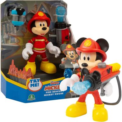 Action Figure Topolino Vigile del Fuoco 15 cm Famosa Action Figure Topolino Vigile del Fuoco 15 cm Famosa