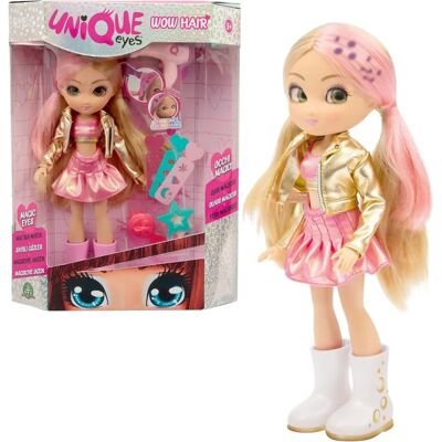 Poupée GP TOYS - Yeux Uniques 25cm, Cheveux, Sèche-cheveux UV - Jouet - Publicité Poupée GP TOYS - Yeux Uniques 25cm, Cheveux, Sèche-cheveux UV - Jouet - Publicité