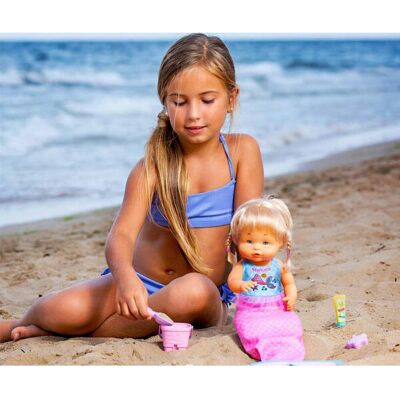 Nenuco 35cm Baba - Baba baba mermaid farokkal - Gyermek strandon játék Nenuco 35cm Baba - Baba baba mermaid farokkal - Gyermek strandon játék