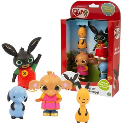 Giochi Preziosi Bing Set 4 Figurer - Leksaksfigurer Giochi Preziosi Bing Set 4 Figurer - Leksaksfigurer