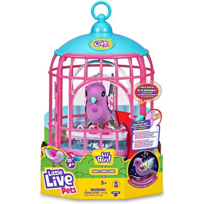 Little Live Pets Interactieve Vogelkooi - Speelgoed Little Live Pets Interactieve Vogelkooi - Speelgoed
