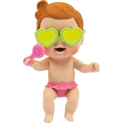 GIOCHI PREZIOSI Cicciobello CC0402 Poupée - Lunettes changeant de couleur, Corps souple, Tenue de plage - Poupée GIOCHI PREZIOSI Cicciobello CC0402 Poupée - Lunettes changeant de couleur, Corps souple, Tenue de plage - Poupée