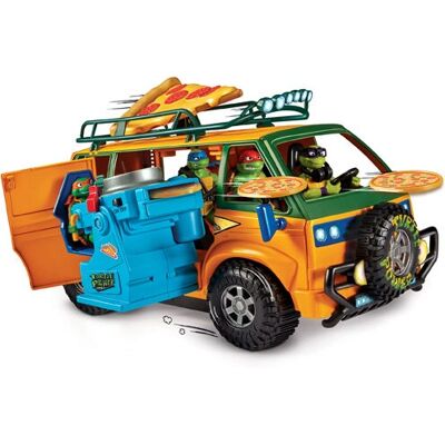 Teenage Mutant Ninja Turtles Pizza Van - Toy - Plastic Teenage Mutant Ninja Turtles Pizza Van - Toy - Plastic