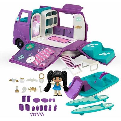 Set di Giocattoli Famosa - Pinypon PNY49000 con furgone trasformabile Set di Giocattoli Famosa - Pinypon PNY49000 con furgone trasformabile