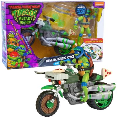 GP TOYS Tortues Ninja Leonardo - Figurine et Véhicule - 12cm - Combat - Publicité GP TOYS Tortues Ninja Leonardo - Figurine et Véhicule - 12cm - Combat - Publicité