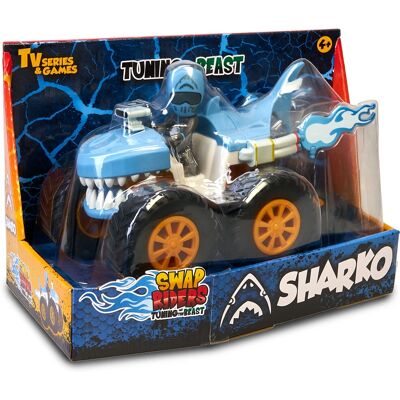 Cuatrimoto de Juguete Azul Sharko de Swap Riders - Aventura Submarina para Niños 4+ Cuatrimoto de Juguete Azul Sharko de Swap Riders - Aventura Submarina para Niños 4+