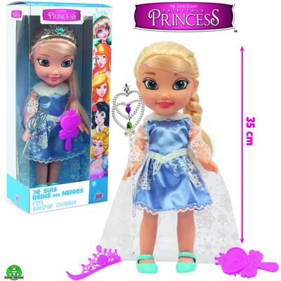 Prinsessenpop GIOCHI PREZIOSI FAT011 - Model Frozen, 35 cm, Accessoires, voor kinderen 3+ Prinsessenpop GIOCHI PREZIOSI FAT011 - Model Frozen, 35 cm, Accessoires, voor kinderen 3+