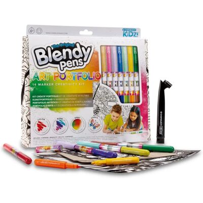 Kit d'art multicolore FAMOSA - Pointe fine, outils de mélange Kit d'art multicolore FAMOSA - Pointe fine, outils de mélange