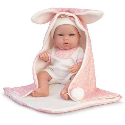 Poupée bébé FAMOSA 33cm avec couverture - Bébé Poupée bébé FAMOSA 33cm avec couverture - Bébé