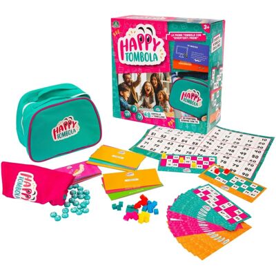 Giochi Preziosi - Happy Tombola - Gioco Famiglia Portatile Giochi Preziosi - Happy Tombola - Gioco Famiglia Portatile