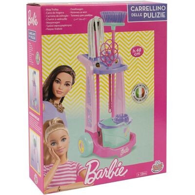 Grandi Giochi Barbie Carrello Super Mocio - Juguete de rol Grandi Giochi Barbie Carrello Super Mocio - Juguete de rol