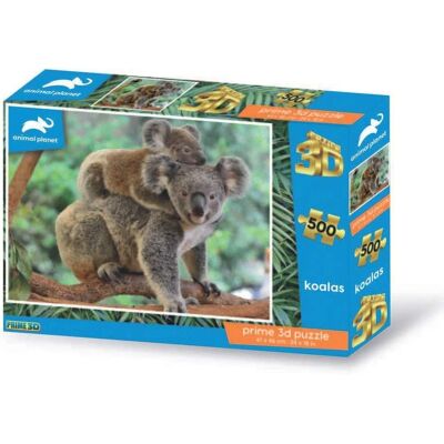 Grandi Giochi Koala 3D Puzzle - 500 Teile - Tierwelt Grandi Giochi Koala 3D Puzzle - 500 Teile - Tierwelt