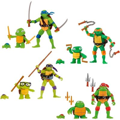 Giochi Preziosi - Teenage Mutant Ninja Turtles - 3 Pack - figuras de acción Giochi Preziosi - Teenage Mutant Ninja Turtles - 3 Pack - figuras de acción