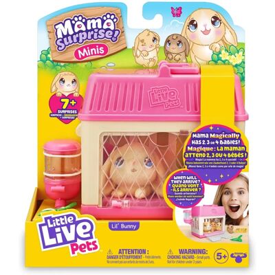 Jouet Mini Lapin Mama Surprise Little Live Pets - Famosa - Publicité Jouet Mini Lapin Mama Surprise Little Live Pets - Famosa - Publicité