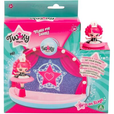 Set palco rosa Twiky Stars - Giocattolo di danza per bambini Set palco rosa Twiky Stars - Giocattolo di danza per bambini
