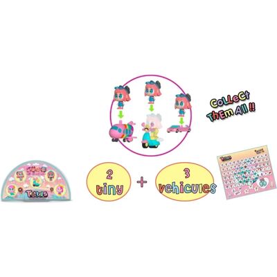 Famosa Tiny Trotties Pack de 5 - Accessoires poupée Famosa Tiny Trotties Pack de 5 - Accessoires poupée