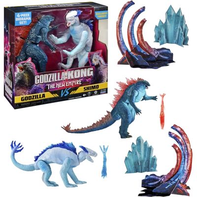 GP TOYS MN3041 children's toy figure - MonsterVerse - Godzilla x Kong, Pack de 2 Figurines articulées, 15 cm - children's toy figure GP TOYS MN3041 children's toy figure - MonsterVerse - Godzilla x Kong, Pack de 2 Figurines articulées, 15 cm - children's toy figure