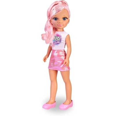 FAMOSA Nancy Shine Rosa Docka - Modeleksak för 4+ år FAMOSA Nancy Shine Rosa Docka - Modeleksak för 4+ år