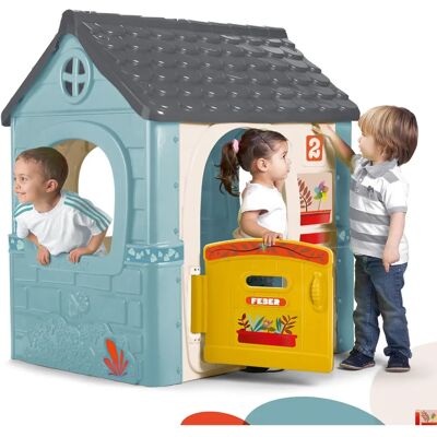 Domek zabaw dla dzieci Feber - Kolorowy, 85x124x108 cm - Domek zabaw Domek zabaw dla dzieci Feber - Kolorowy, 85x124x108 cm - Domek zabaw