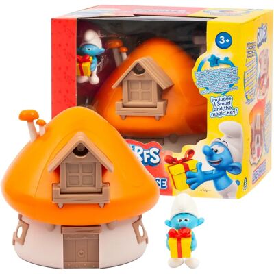 Giochi Preziosi - Maison Magique avec Clé - Puffo Farceur & Accessoires Giochi Preziosi - Maison Magique avec Clé - Puffo Farceur & Accessoires