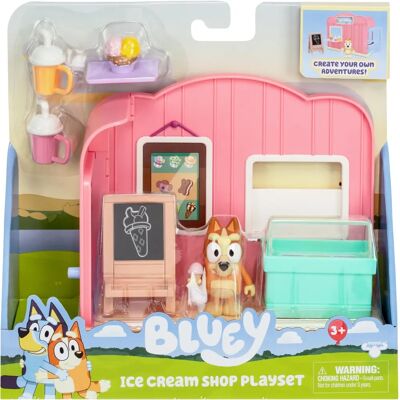 Giochi Preziosi Bluey Mini Játékszett - Fagylaltos téma Bingóval Giochi Preziosi Bluey Mini Játékszett - Fagylaltos téma Bingóval