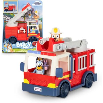 FAMOSA Camion de Pompiers Bluey - Figures, Accessoires, Autocollants - Publicité FAMOSA Camion de Pompiers Bluey - Figures, Accessoires, Autocollants - Publicité