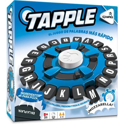 Famosa Tapple - Juego de palabras rápido para 2-8 jugadores Famosa Tapple - Juego de palabras rápido para 2-8 jugadores