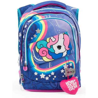 Giochi Preziosi Go Pop Rund Enhörning Utvidbar Ryggsäck - Skolryggsäck Giochi Preziosi Go Pop Rund Enhörning Utvidbar Ryggsäck - Skolryggsäck