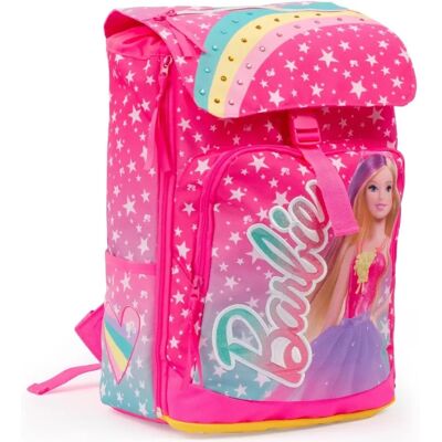 Mattel Barbie Multi Games Sac à Dos Extensible - Sac à Dos Scolaire Mattel Barbie Multi Games Sac à Dos Extensible - Sac à Dos Scolaire