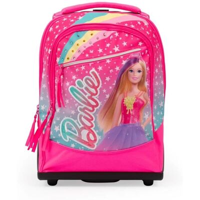 Mattel Barbie Sac à Dos à Roulettes - École - Multicolore Mattel Barbie Sac à Dos à Roulettes - École - Multicolore
