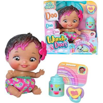 Muñeca Famosa Wandi-Doo Hawaiana - 20cm - Sonido Muñeca Famosa Wandi-Doo Hawaiana - 20cm - Sonido