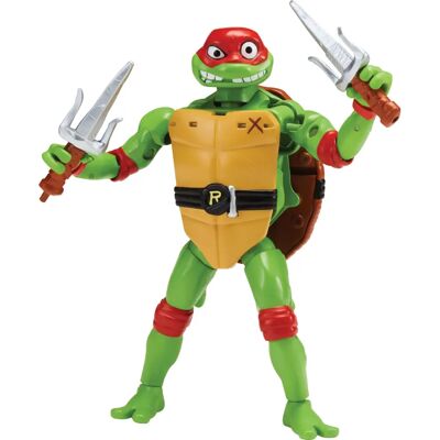 Tortues Ninja, 1 Figurine Deluxe 15 cm, Transformable, Raphael - jouet pour enfants Tortues Ninja, 1 Figurine Deluxe 15 cm, Transformable, Raphael - jouet pour enfants