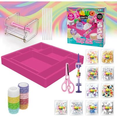 Giochi Preziosi Nano Craft - Set Deluxe Nano Crafts Design Studio - Jouet Créatif Giochi Preziosi Nano Craft - Set Deluxe Nano Crafts Design Studio - Jouet Créatif