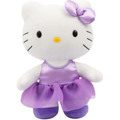 Giochi Preziosi Hello Kitty Peluche Robe en Satin Violet - Peluche Giochi Preziosi Hello Kitty Peluche Robe en Satin Violet - Peluche