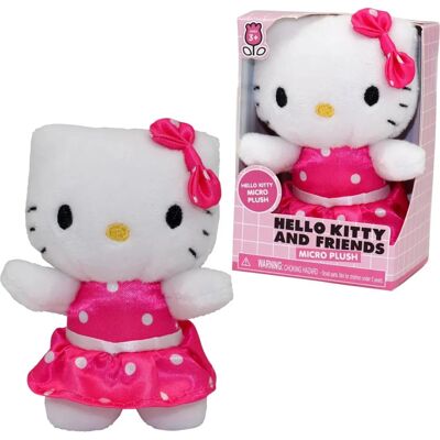 Hello Kitty Micropluche 8 cm - Knuffel Hello Kitty Micropluche 8 cm - Knuffel