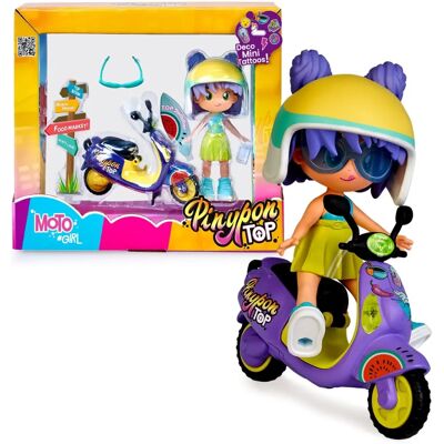 Pinypon Top Moto Girl - Figura giocattolo Pinypon Top Moto Girl - Figura giocattolo