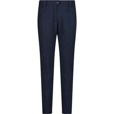 CMP Women Long Softshell Pants - Blue - Size 44 CMP Women Long Softshell Pants - Blue - Size 44