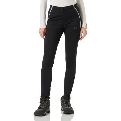 CMP Black Long Pant - Windproof, Stretch, Ergonomic Fit CMP Black Long Pant - Windproof, Stretch, Ergonomic Fit