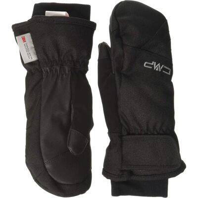CMP Kinder Skihandschuhe - Schwarz - Verstellbarer Klettverschluss CMP Kinder Skihandschuhe - Schwarz - Verstellbarer Klettverschluss