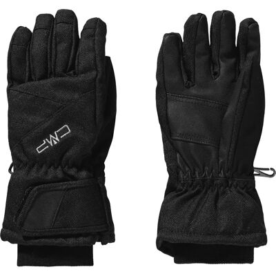 CMP Kinder Skihandschuhe Schwarz - Warme Wasserdichte Ski-Handschuhe CMP Kinder Skihandschuhe Schwarz - Warme Wasserdichte Ski-Handschuhe