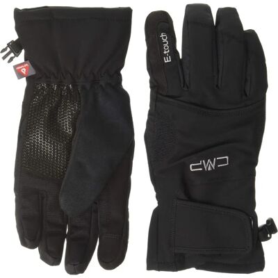 Guantes de Esquí Mujer CMP - Negro - Acolchados Softshell - Guantes de Esquí Guantes de Esquí Mujer CMP - Negro - Acolchados Softshell - Guantes de Esquí