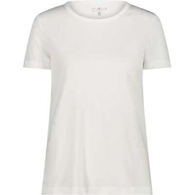 T-shirt Montagne Blanc CMP Manches Courtes T-shirt Montagne Blanc CMP Manches Courtes