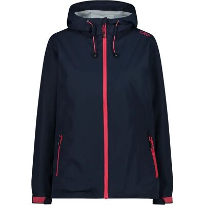 Veste de pluie CMP FIX Hood Bleu - Imperméable extérieure - Publicité Veste de pluie CMP FIX Hood Bleu - Imperméable extérieure - Publicité