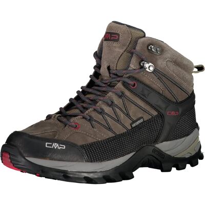 Chaussures de Trekking CMP Rigel Mid 3Q1294702PD - Imperméables Homme Noir/Gris Chaussures de Trekking CMP Rigel Mid 3Q1294702PD - Imperméables Homme Noir/Gris