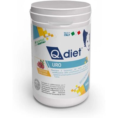 Q VET Q Diet Uro Integratore per Cani Q VET Q Diet Uro Integratore per Cani