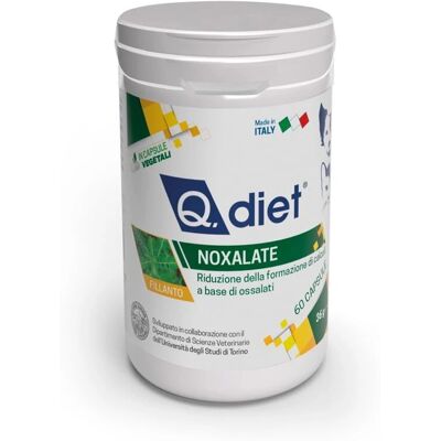 Q VET Noxalate Integratore per Cani - Citrato di Potassio contro i Calcoli di Ossalato di Calcio Q VET Noxalate Integratore per Cani - Citrato di Potassio contro i Calcoli di Ossalato di Calcio